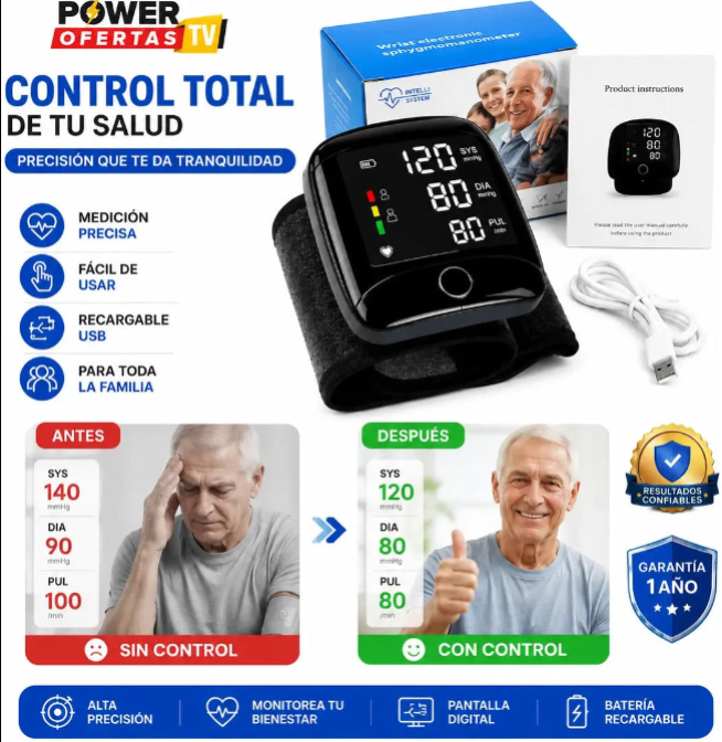 Tensiometro Digital Recargable